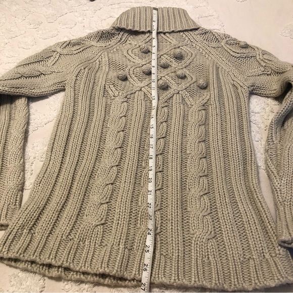 🌲 European cable-knit turtleneck sweater - Picture 5 of 11